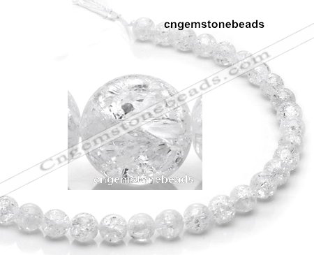 CCC15 grade A 10mm round white crystal beads Wholesale