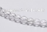 CCC30 15.5 inches 4mm round synthetic white crystal beads