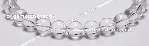 CCC33 15.5 inches 20mm round synthetic white crystal beads