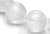 CCC37 15.5 inches 20mm round white crystal beads Wholesale