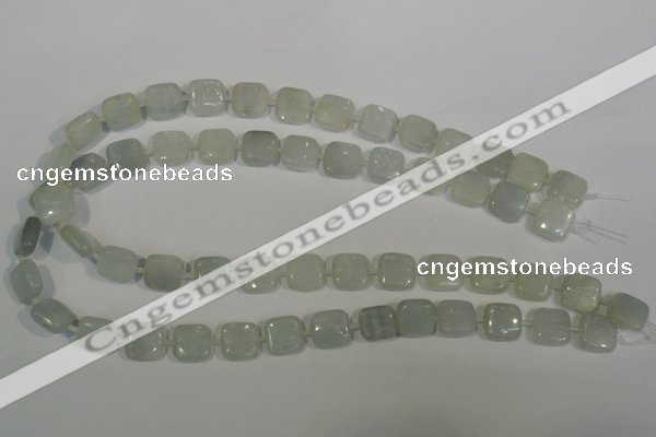 CCE17 15.5 inches 12*12mm square natural celestite gemstone beads