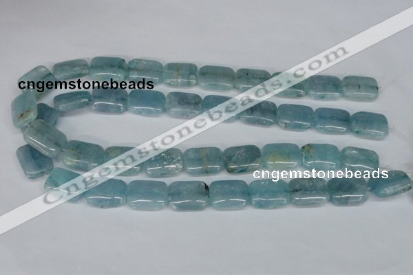 CCE54 15.5 inches 15*20mm rectangle dyed natural celestite gemstone beads