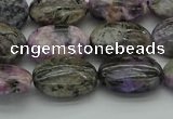 CCG102 15.5 inches 12*16mm oval charoite gemstone beads