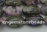 CCG103 15.5 inches 13*18mm oval charoite gemstone beads