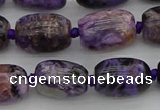 CCG112 15.5 inches 12*16mm drum charoite gemstone beads