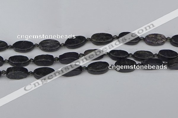 CCG127 15.5 inches 8*16mm oval charoite gemstone beads