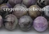 CCG133 15.5 inches 8mm round natural charoite gemstone beads