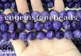 CCG145 15.5 inches 12mm round charoite gemstone beads