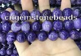 CCG147 15.5 inches 14mm round charoite gemstone beads