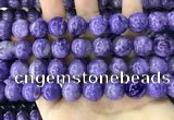 CCG151 15.5 inches 13mm round charoite gemstone beads