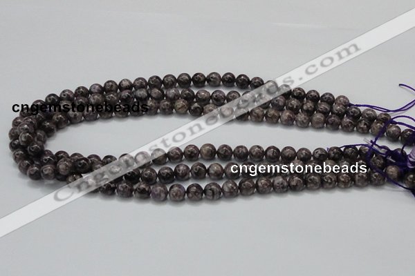 CCG20 15.5 inches 8mm round natural charoite gemstone beads