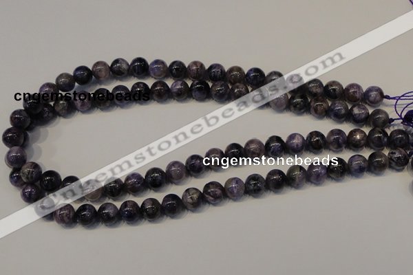 CCG27 15.5 inches 10mm round natural charoite gemstone beads