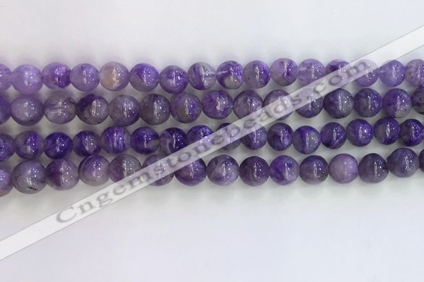 CCG301 15.5 inches 6mm round natural charoite gemstone beads