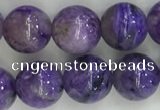 CCG302 15.5 inches 8mm round natural charoite gemstone beads