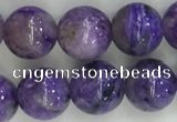 CCG302 15.5 inches 8mm round natural charoite gemstone beads