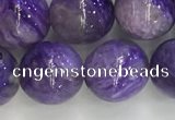 CCG303 15.5 inches 10mm round natural charoite gemstone beads