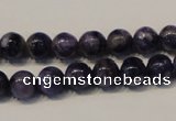 CCG31 15.5 inches 8mm round natural charoite gemstone beads