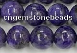 CCG311 15.5 inches 8mm round dyed charoite beads wholesale