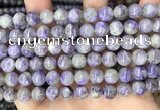 CCG320 15.5 inches 8mm round natural charoite beads wholesale