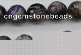 CCG55 15.5 inches 14mm faceted round natural charoite beads