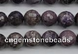 CCG57 15.5 inches 9mm faceted round natural charoite beads