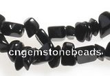 CCH02 35 inches black agate chips gemstone beads wholesale