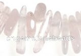 CCH10 16 inches rose quartz chips gemstone beads wholesale