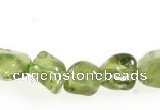 CCH17 16 inches green peridot chips gemstone beads wholesale