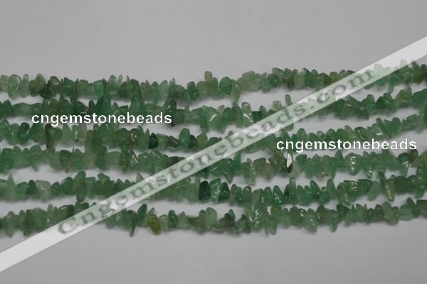 CCH200 34 inches 3*5mm green aventurine chips gemstone beads wholesale