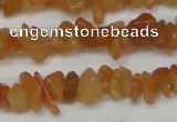 CCH201 34 inches 3*5mm red aventurine chips gemstone beads wholesale