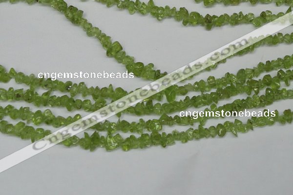 CCH206 34 inches 3*5mm olive quartz chips gemstone beads wholesale