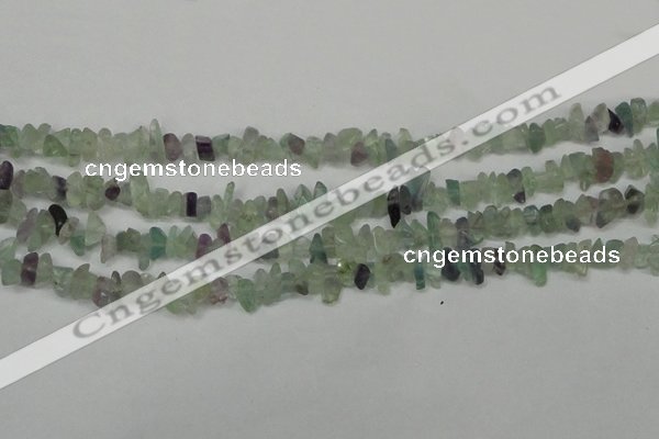 CCH207 34 inches 3*5mm fluorite chips gemstone beads wholesale