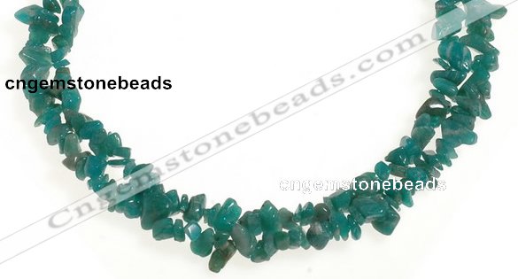 CCH21 34 inches amazonite chips gemstone beads wholesale