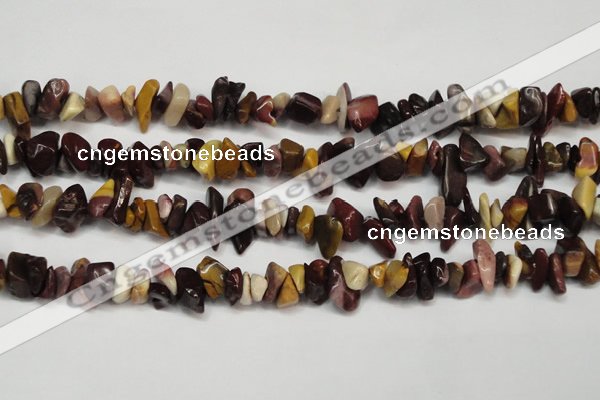 CCH219 34 inches 5*8mm mookaite chips gemstone beads wholesale