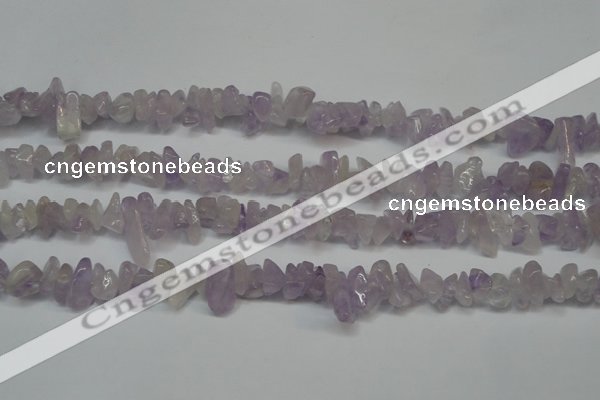 CCH222 34 inches 5*8mm lavender amethyst chips gemstone beads wholesale