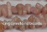 CCH224 34 inches 5*8mm pink opal chips gemstone beads wholesale