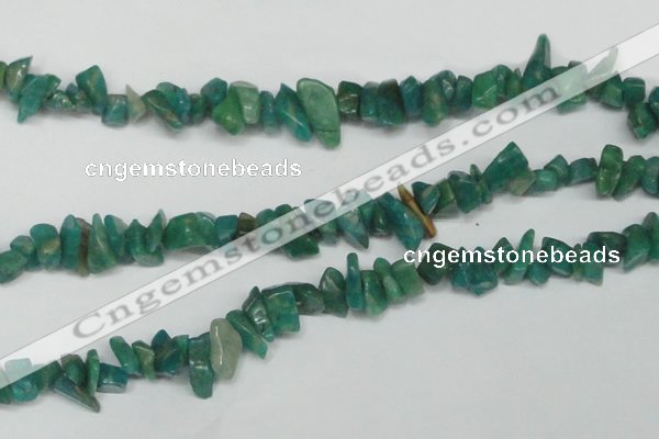 CCH231 34 inches 5*8mm Russian amazonite chips gemstone beads wholesale