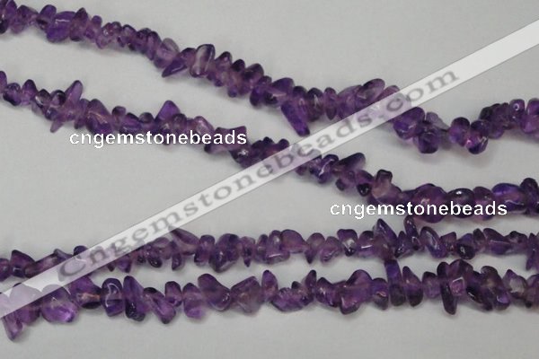 CCH247 34 inches 5*8mm synthetic crystal chips beads wholesale