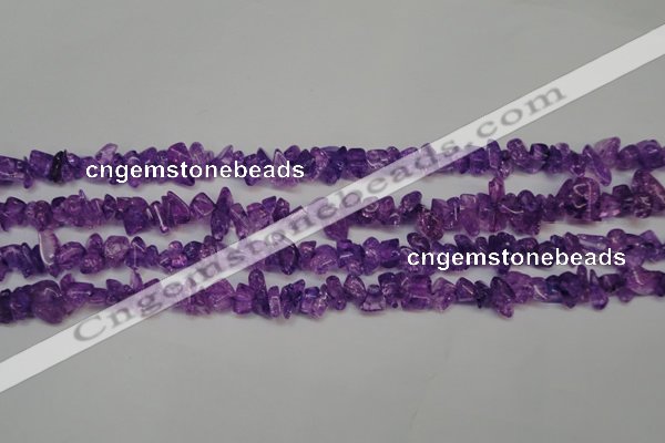 CCH260 34 inches 4*6mm synthetic crack crystal chips beads wholesale