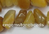 CCH271 34 inches 8*12mm yellow aventurine chips gemstone beads wholesale