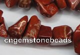 CCH275 34 inches 8*12mm red jasper chips gemstone beads wholesale