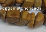 CCH276 34 inches 8*12mm grain stone chips gemstone beads wholesale