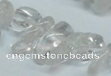 CCH290 34 inches 8*12mm white crystal chips gemstone beads wholesale