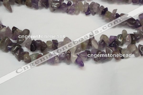 CCH291 34 inches 8*12mm amethyst chips gemstone beads wholesale