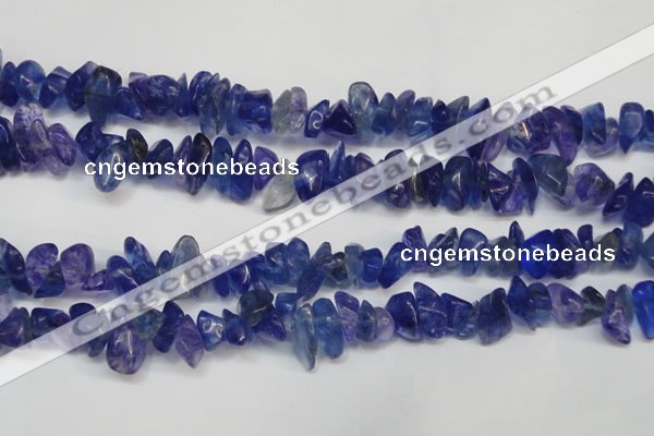 CCH294 34 inches 8*12mm dyed kyanite chips gemstone beads wholesale