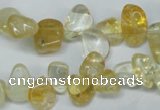 CCH312 15.5 inches 10*15mm citrine chips gemstone beads wholesale