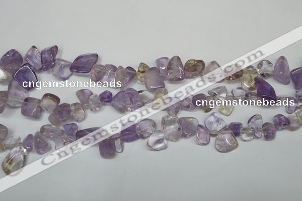 CCH314 15.5 inches 10*15mm ametrine chips gemstone beads wholesale