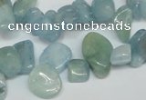 CCH319 15.5 inches 10*15mm aquamarine chips gemstone beads wholesale