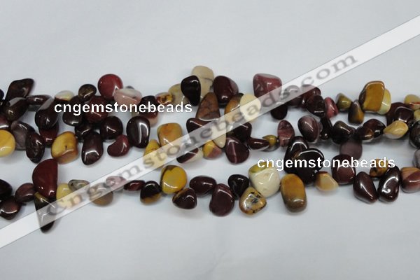 CCH326 15.5 inches 10*15mm mookaite chips gemstone beads wholesale