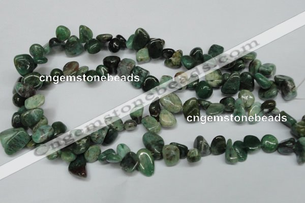 CCH330 15.5 inches 10*15mm New dragon blood jasper chips beads wholesale